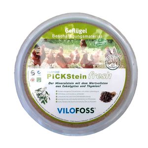 Vilofoss Pickstein FRESH 10 kg Pickschale Geflügelfutter Hühner Mineral