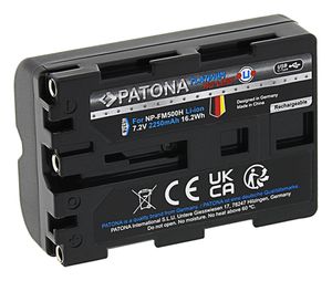 Batéria Sony NP-FM500H 2250mAh Li-Ion Platinum USB-C nabíjanie