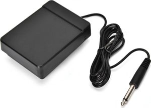 Sustain pedál, klaviatúra 6,35 Vysokokvalitný ABS pre elektronické domáce piano