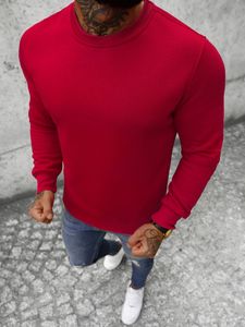 Ozonee Herren Sweatshirt Florentine dunkelrot L