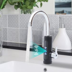 Elektrischer Wasserhahn Durchlauferhitzer digitale LED-Anzeige 3000W Heizungshahn  Warmwasser