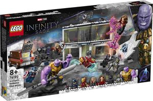 LEGO 76192 Marvel Super Heroes Avengers: Endgame - Letztes Duell Set, Spielzeug für Kinder ab 8 Jahren mit Superhelden Figuren