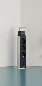 brennenstuhl Steckdoseneinheit "Tower Power" 3-fach USB