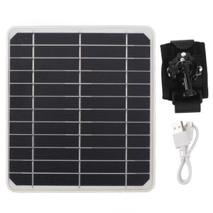panel słoneczny 20 W ze złączem USB typu C DC, wodoodporny, 5 V, 2 A, przenośny panel słoneczny do plecaka, roweru