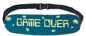 Zweiseitiger Autositz Kopfband für Kinder Autositz Relief Kopf Stützband mit verstellbaren Gürtel Nackenentlastung Spiel ist aus Game Over [082]