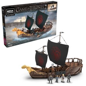Mega Construx Game of Thrones Targaryen Kriegsschiff, Bauset, Bausteine