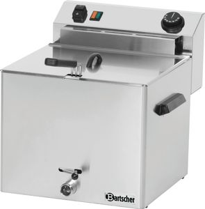 Bartscher Professional I / 162900 Fritteuse, Edelstahlgehäuse, herausnehmbarer 10 l Ölbehälter, Kaltzone Bartscher Professional I / 162900 Fritteuse, Edelstahlgehäuse, herausnehmbarer 10 l Ölbehälter, Kaltzone