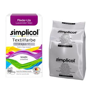 Simplicol Textilfarbe expert Flieder-Lila 150g - Farbe zum Färben (1er Pack)