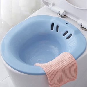 Blau Faltbare Sitzbadewanne Für Schwangere Hämorrhoiden Toilette Bidet Bidetbecken Bidetschüssel Stand-Bidets 36.5*39.5*9cm