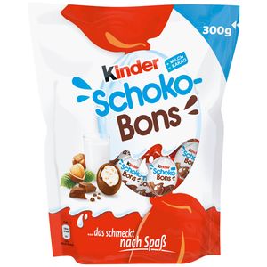 Kinder Schoko Bons einzeln gewickelte Vollmilchschokoladen Bons 300g
