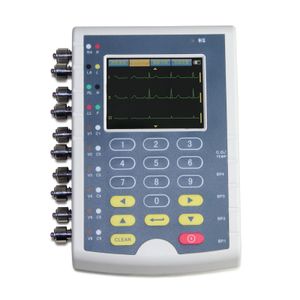 MS400 Touchscreen Simulatore multiparametro-paziente, EKG-Simulation RESP TEMP