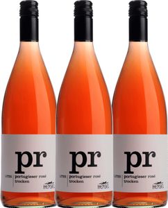 VINELLO 3er Weinpaket - Portugieser Rosé trocken 1,0 l 2021 - Thomas Hensel