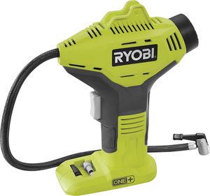 RYOBI Akku-Handkompressor R18PI-0 Luftpumpe, Reifenpumpe, Ballpumpe, Camping, 50 cm Druckluftschlauch, 18V