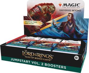 Wizards of the Coast Magic the Gathering The Lord of the Rings: Tales of Middle-earth Jumpstart-Booster Vol. 2 Display (18) englisch
