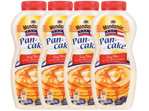 Mondamin American Style Pancake Teig-Mix Pancake Pfannkuchen Shaker Teigmischung 4x 215g
