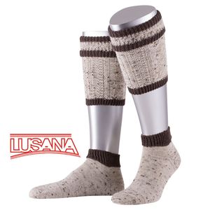 Lusana Loferl L479T-911 Herren L479T-911-beigemeliert-braun