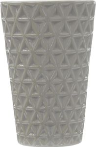 Keramik Design Vase ( B groß ) grau