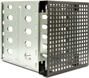 Inter-Tech Einbaurahmen 5,25" auf 5x3,5" für 19" Gehäuse