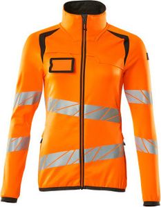 MASCOT® Fleecepullover mit Reißverschluss 19153-315-1418 Hi-vis Orange/Dunkelanthrazit 2XL