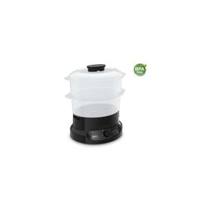 Tefal Minicompact VC139810 Dampfgarer 2 Korb/Körbe Freistehend 800 W Schwarz  TEFAL Produktfarbe: Schwarz, Leistung: 800 W, Anzahl der Körbe: 2 Korb/Körbe