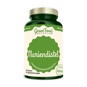 GreenFood Nutrition Mariendistel 60 Kapseln