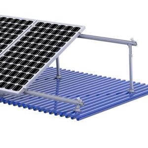 1 Satz solarpanel halterung, Solarhalterung, Modul 15-30° Individuell einstellbarer Flachdach Montagewinkel,Mobile Solaranlagen