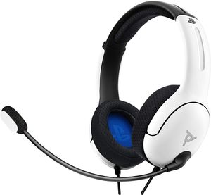PDP PS4/PS5 LVL40 Wired Stereo Gaming Headset, weiß