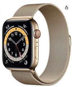 Apple Watch Series 6 OLED 44 mm 4G Gold GPS