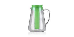 Tescoma Glaskrug TEO 2.5 l, mit Teesieb und Kühleinsatz , grün
