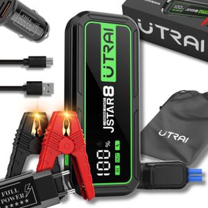 Powerbank 12V Rozrusznik Booster Jump Starter Urządzenie Rozruchowe 3000A Utrai Jstar 8 + Akcesoria Full Power