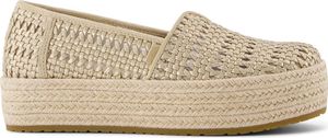 Toms 10021921 Valencia Basket Weave Champagne Toms 10021921 Valencia Basket Weave Champagne