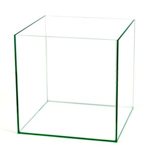 GarPet Würfel Aquarium aus Glas 30x30x30 cm Glasbecken für Süß- und Seewasser