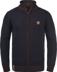 INDICODE IDAndy Herren Strickjacke Cardigan Grobstrick Pullover mit Stehkragen Reißverschluss Baumwollmischung Regular fit INDICODE IDAndy Herren Strickjacke Cardigan Grobstrick Pullover mit Stehkragen Reißverschluss Baumwollmischung Regular fit