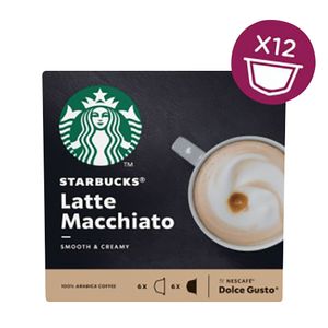 NESCAFÉ® Dolce Gusto® Starbucks® Latte Macchiato - 12 Kapseln / 6 Portionen