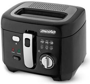 Mesko Home MS 4908 Fritteuse Eins/Eine(r) 2,5 l Eigenständig 1800 W Fritteuse Schwarz, Grau