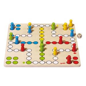 goki 56710 Brettspiel Ludo, basic., bunt (1 Stück)