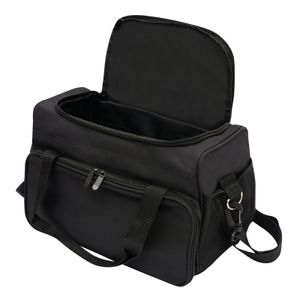 Tragbare Friseurtasche große Kapazität Reise Werkzeugtasche (schwarz)