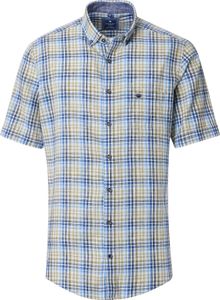 Redmond - Comfort Fit - Herren Freizeithemd Kurzarm (251150999), Größe:5XL, Farbe:Grün(60)