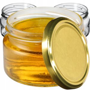 KADAX kleine Einmachgläser 250 ml, Marmeladengläser mit Deckel, Luftdichte Gläschen zum Verschenken