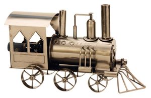 Wein-Flaschenhalter Lokomotive