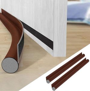 96CM Zugluftstopper 2er set Braun Türdichtung Zugluftstopp Türisolierung Tür Zugluft