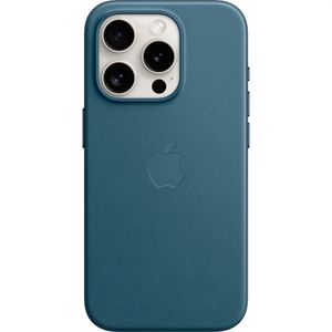 Apple iPhone 15 Pro Feingewebe Case mit MagSafe Pazifikblau iPhone 15 Pro