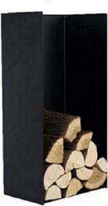 Metallregal für Kaminholz und Briketts, Feuerholzregal, Holzregal Metallregal für Kaminholz und Briketts, Feuerholzregal, Holzregal