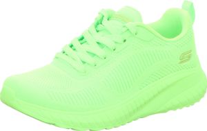 Skechers Damen-Sneaker BOBS SPORT SQUAD CHAOS - COOL Neon-Lime-Grün, Farbe:grün, EU Größe:35 Skechers Damen-Sneaker BOBS SPORT SQUAD CHAOS - COOL Neon-Lime-Grün, Farbe:grün, EU Größe:35