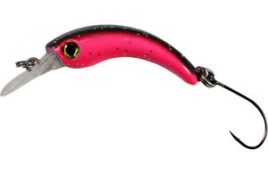 Paladin Mini Wobbler 2,9cm 1,3g Slow sinking - Forellenwobbler, Farbe:pink-glitter