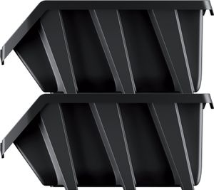 Plastový úložný box BINEER 30 LONG 295x198x133 černý Kistenberg