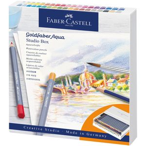 FABER-CASTELL Aquarellstifte GOLDFABER Atelierbox