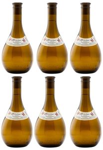 Kechribari Retsina 6x 0,5l Kechri | Geharzter Weißwein | + 1x 20ml ElaioGi Olivenöl