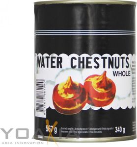 AEF Wasserkastanien, ganz (567g / ATG 340g) /  Water Chestnuts