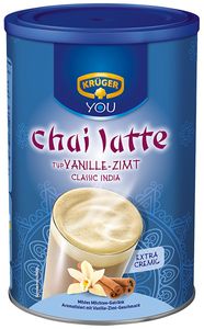 Krüger Chai Latte Classic India Vanilla Cinnamon Coffee Powder 450g
